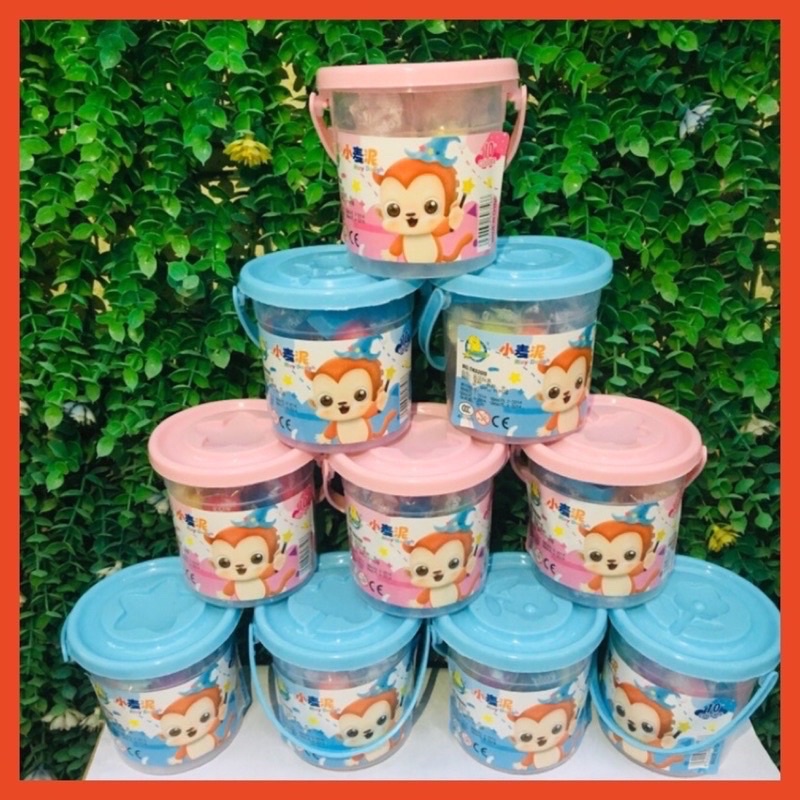 [ Rẻ Vô Địch ] ĐẤT NẶN XÔ 10 MÀU ĐẤT NẶN CHO BÉ ĐẤT NẶN AN TOÀN CHO TRẺ.