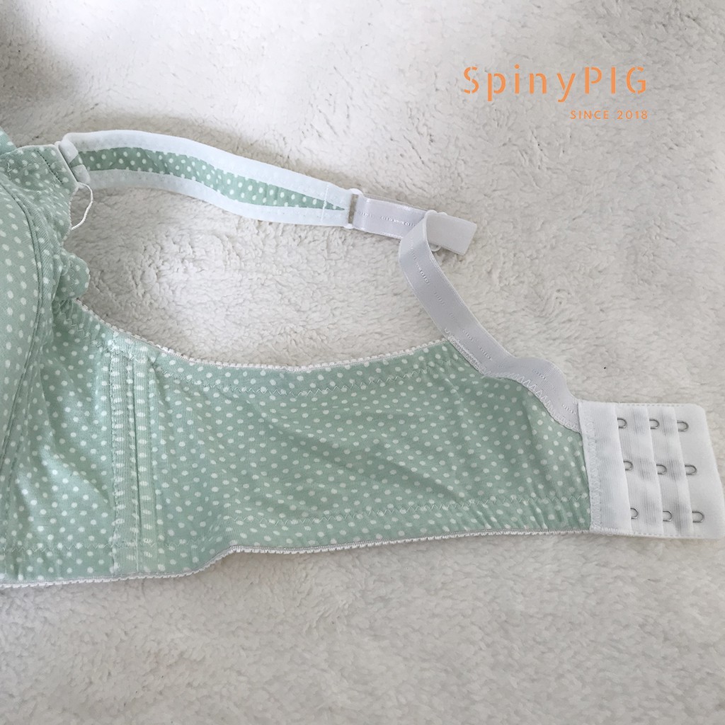 Áo lót bầu, áo lót cho bé bú cotton mở cúc trước tiện lợi chống chảy xệ, nhiều màu sắc quyến rũ