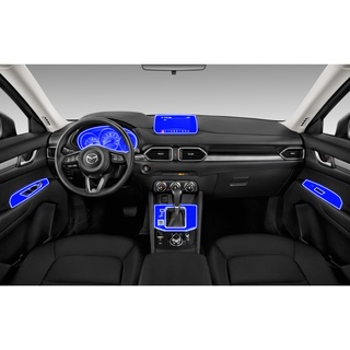 MAZDA CX5 2018-2021: Film PPF bảo vệ FULL BỘ nội thất xe -AUTO6- CHỐNG XƯỚC, CHE MỜ VẾT XƯỚC