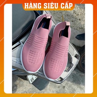 Giày nữ, Giày Slipon, giày lười, siêu êm, siêu mềm, co giãn thoải mái