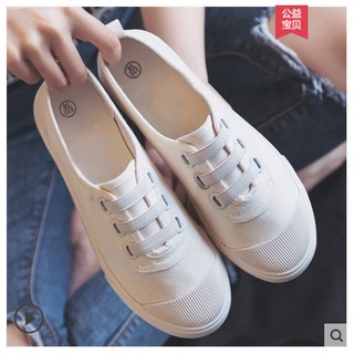 Giày vải nữ phiên bản Hàn Quốc