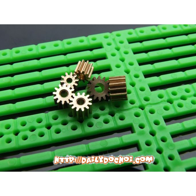 BR4C bánh răng đồng 12 răng đường kính 2mm