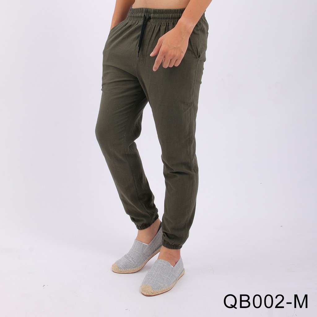 Quần Jogger Nam Thời Trang Vải Đũi (Linen) Cao Cấp R.Menswear