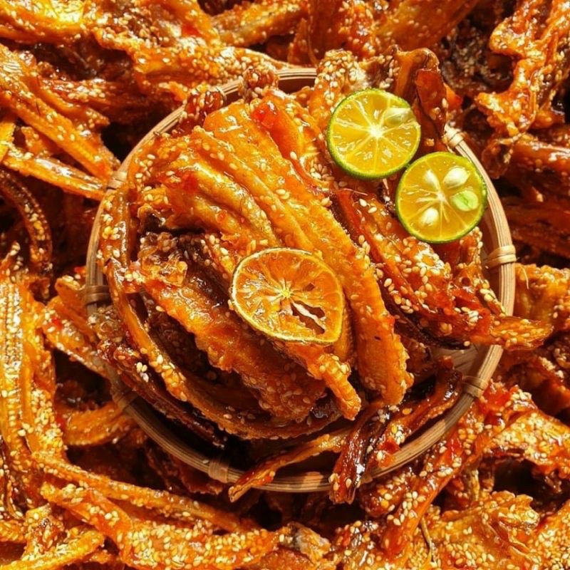Khô cá khoai rim sate mè Lon  TỪ ĐƠN 50K,  Hàng ngon nhà làm