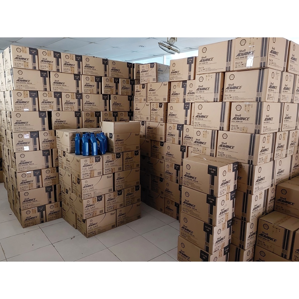 Dầu nhớt 4T Shell Advance FUEL SAVE Scooter 10W30 SN