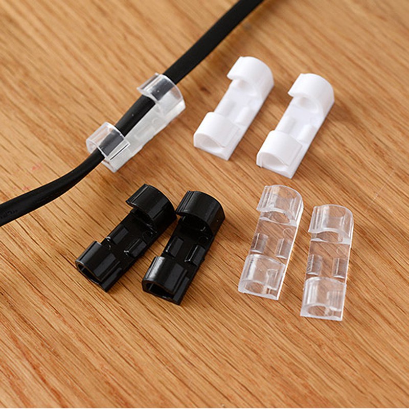 Set 20 Kẹp Cố Định Dây Cáp Tiện Dụng