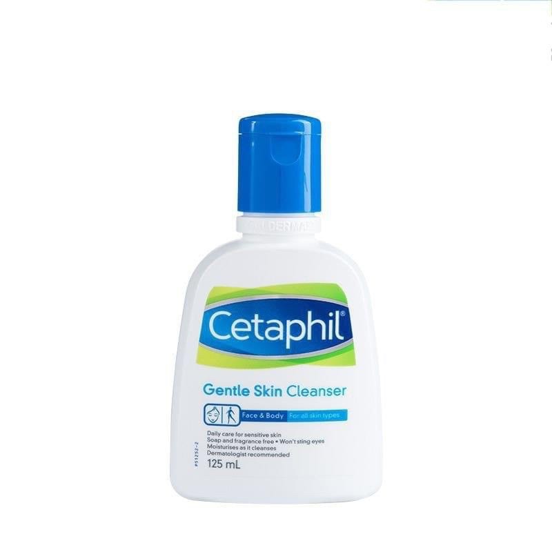 Sữa Rửa Mặt Cetaphil Gentle Skin Cleanser 125ml.Dạng Gel Thích Hợp Cho Mọi Loại Da