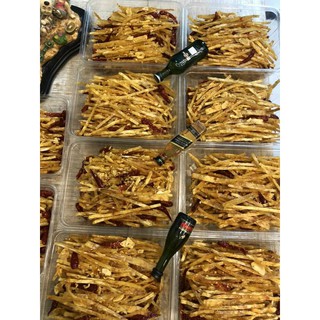 cá thiều tẩm bơ tỏi cay