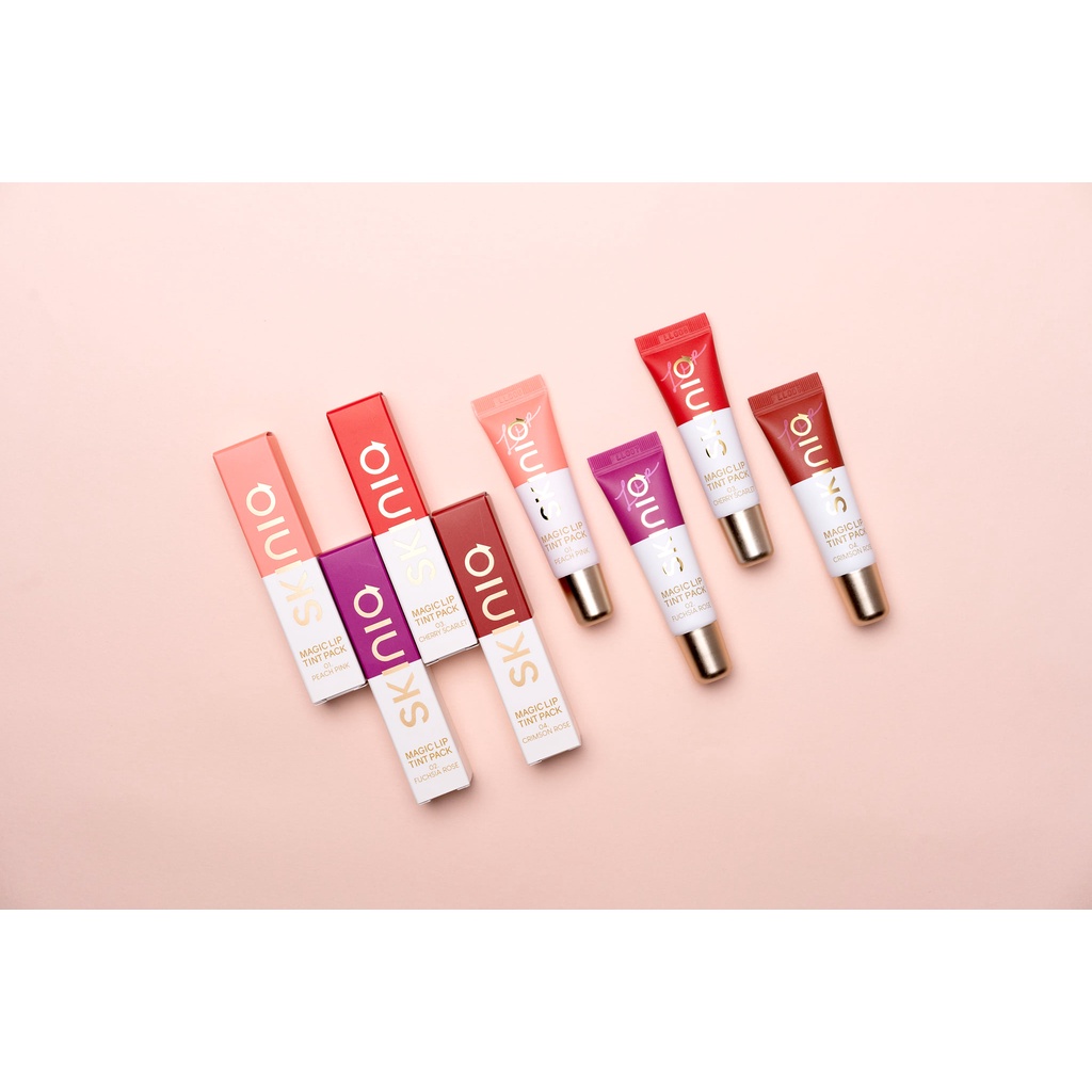 Son Xăm siêu lì 10 giờ Skinia từ Hàn Quốc Magic Lip Tint 10g