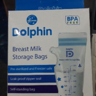 Túi trữ sữa dolphin 250ml - 20 túi
