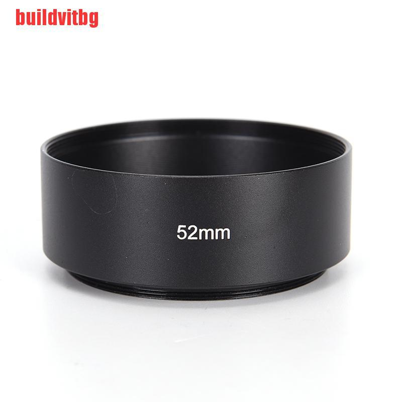 {buildvitbg}52mm metal alloy material long lens hood for Canon Nikon camera New GVQ