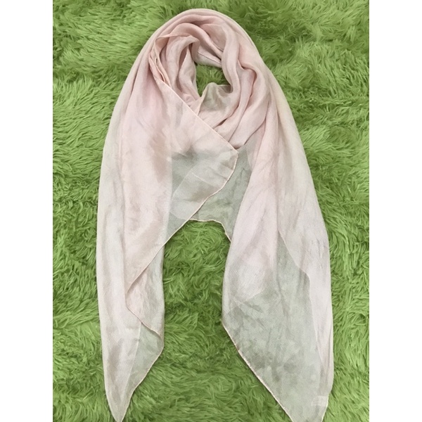 Sale khăn tơ Nhật màu Hồng phấn cực xinh