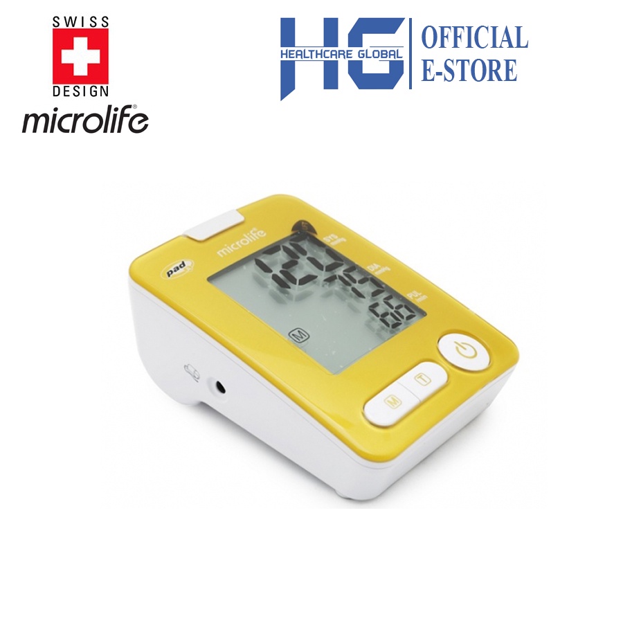 Máy đo huyết áp bắp tay Microlife BP Gold Edition 3NM1-3E | công nghệ PAD - kiểm tra huyết áp và tầm soát rung nhĩ