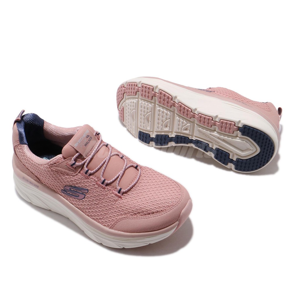 Giày chạy bộ SKECHERS - D'LUX WALKER dành cho nữ 149004-ROS