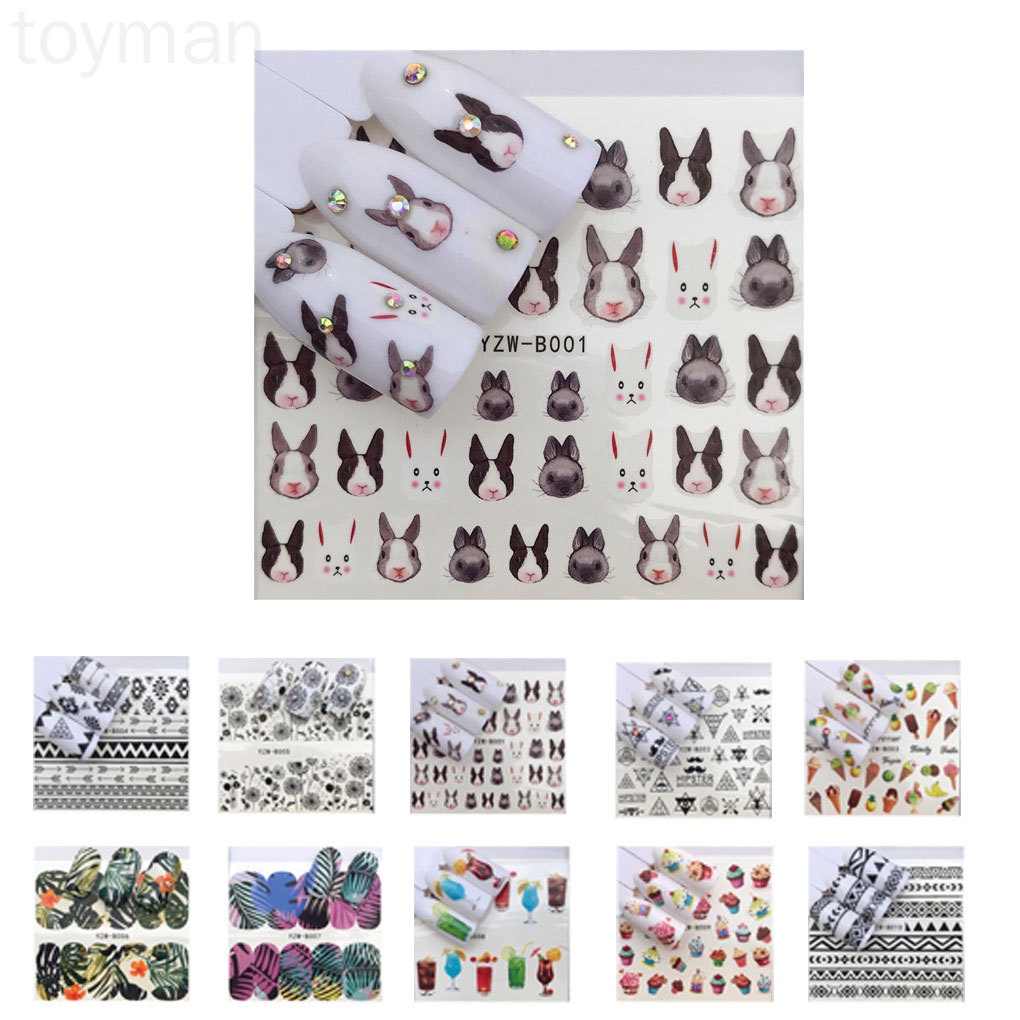 Miếng dán 3D trang trí móng tay chuyên dụng hợp thời trang