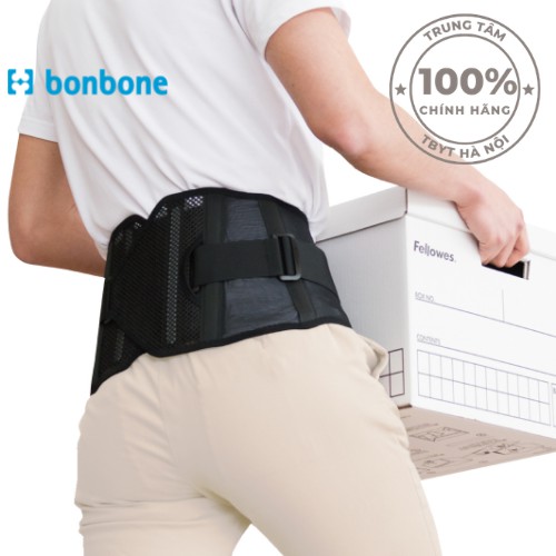 [MADE IN JAPAN] ĐAI CỘT SỐNG Bonbone Pro Hard Slim CAO CẤP - Hỗ Trợ Nâng Đỡ Cột Sống, CỐ ĐỊNH giảm đau lưng