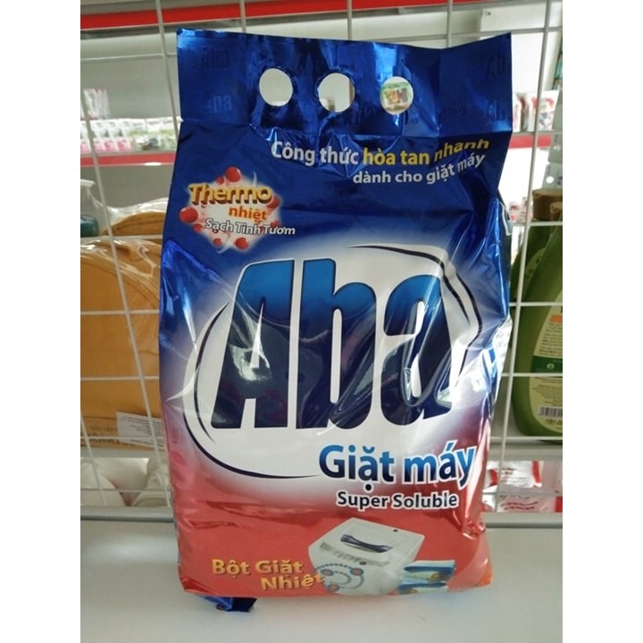 Bột giặt Aba 3kg giặt máy