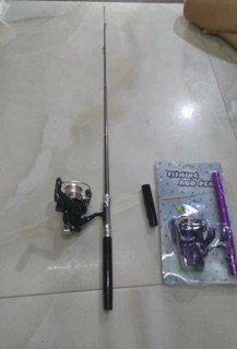 Bộ cần câu bút mini - đồ câu cá 68