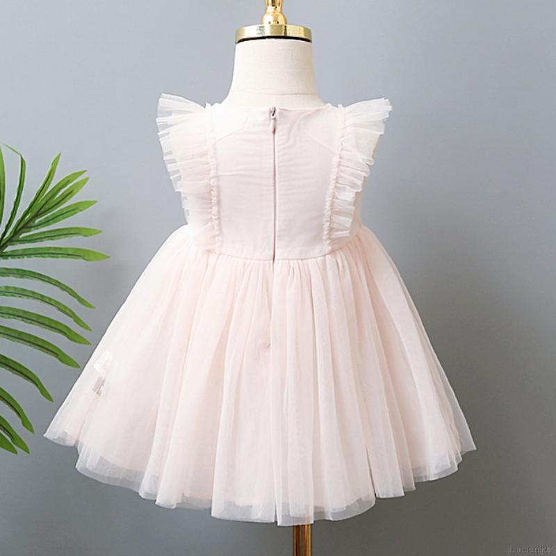 Đầm Xòe Công Chúa Xinh Xắn Cho Bé Gái 1-7 Tuổi