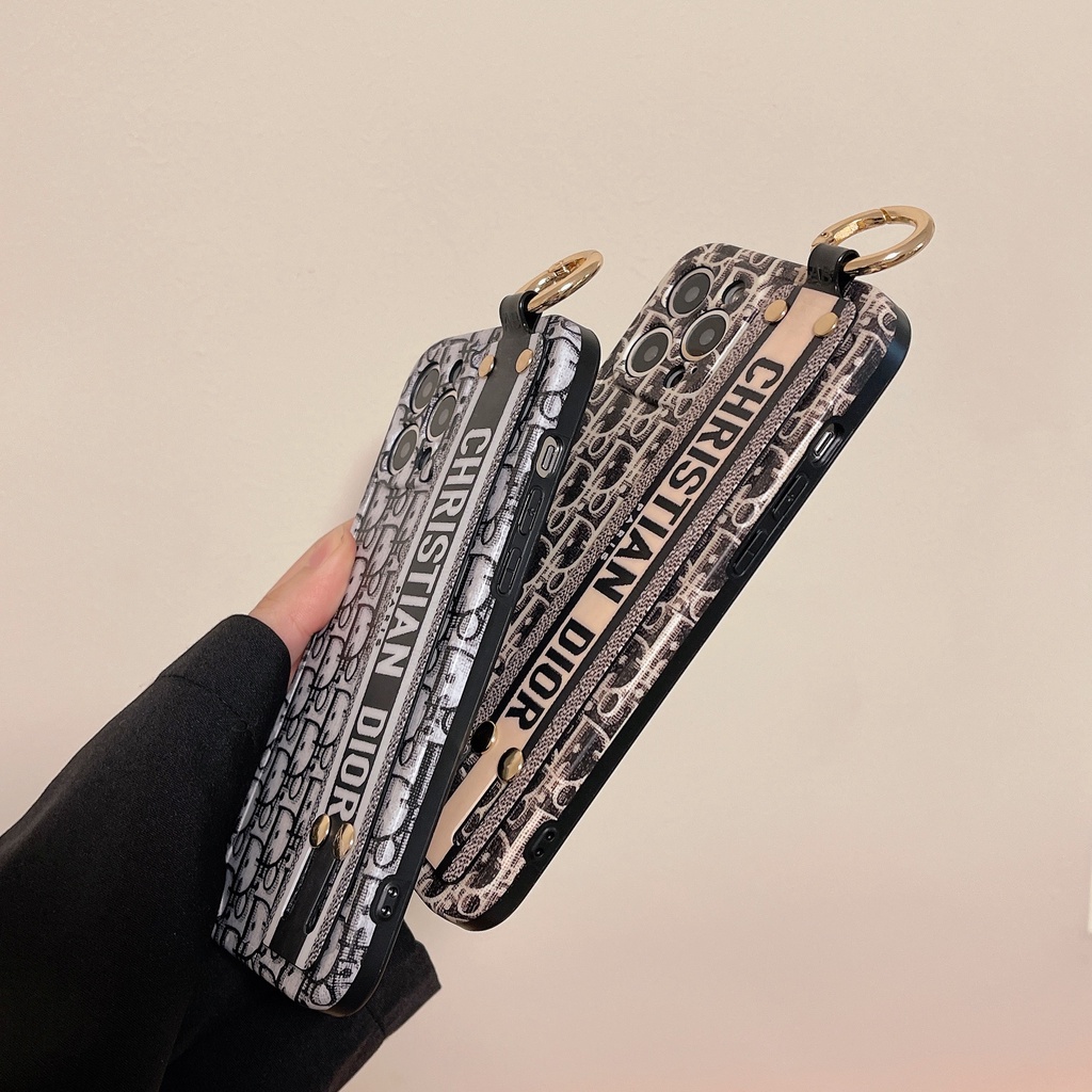 Ốp điện thoại mềm có dây đeo thích hợp cho iPhone7/8/se2 7plus/8plus x/xs xsmax 11 11pro 11promax 12 12pro 13promax