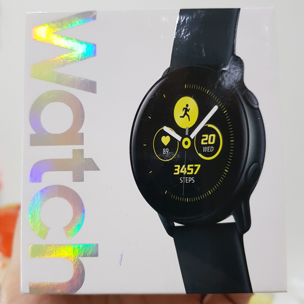 Đồng Hồ Samsung Galaxy Watch Active ✅Tặng 2 Cặp Dây Đeo ✅Đo Stress ✅40mm ✅Đo Nhịp Tim Hàng Chính Hãng