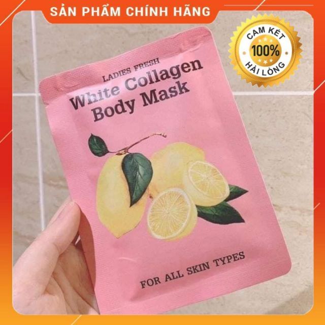 1 gói Ủ trắng toàn thân chanh, ngọc trai cho làn da trắng mịn hoàn hảo | BigBuy360 - bigbuy360.vn