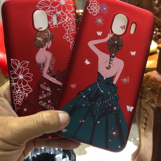 Ốp Samsung J4 in hình cô gái