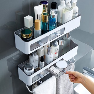 Giá Đựng Đồ Treo Tường Không Đục Lỗ Đa Năng Tiện Dụng
