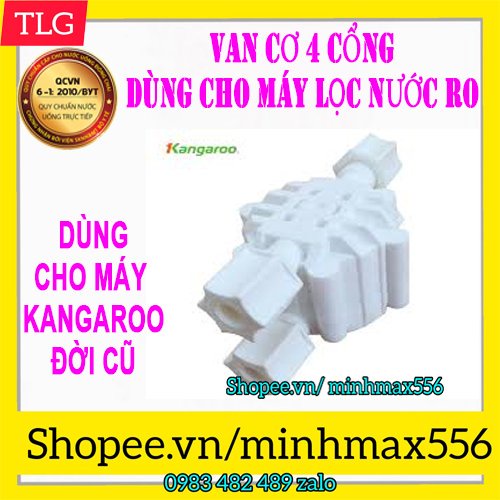 [UY TIN SỐ 1] Van Cơ máy lọc nước RO | Van 4 cổng | Dùng cho tất cả các máy lọc nước