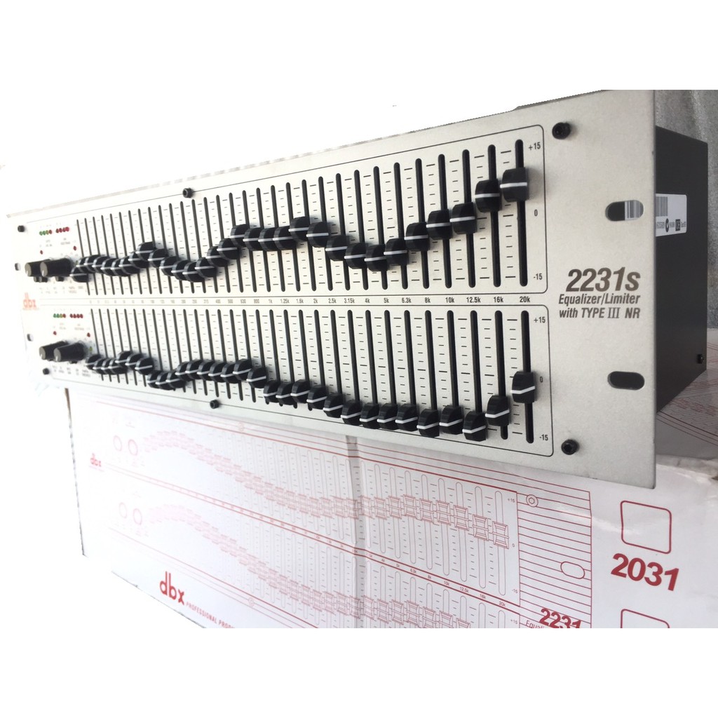 Lọc Xì Âm Equalizer dbx 2231s