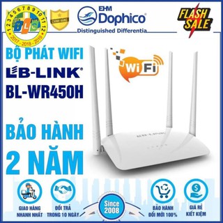 Bộ phát sóng Wifi LB-LINK BL-WR450H – CHÍNH HÃNG – Bảo hành 24 tháng – Bộ phát Router Wifi