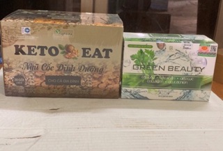 [Combo] Keto eat & diệp lục cần Tây