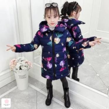 Áo khoác dáng dài cho bé gái (3 - 12 tuổi)  ☑️ áo khoác trẻ em nữ 10 tuổi (3 - 12 tuổi)  ☑️ Thời trang bé gái 8 tuổi