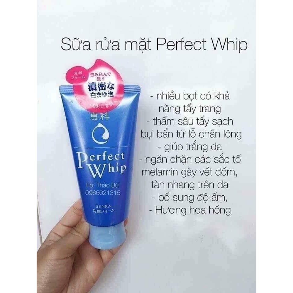 sữa rửa mặt senka từ Nhật Bản