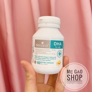 DHA Bio island cho trẻ từ 7m