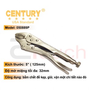 Kìm Bấm Chết Xi Trắng Nhỏ 5" (125mm) Century - 050889P