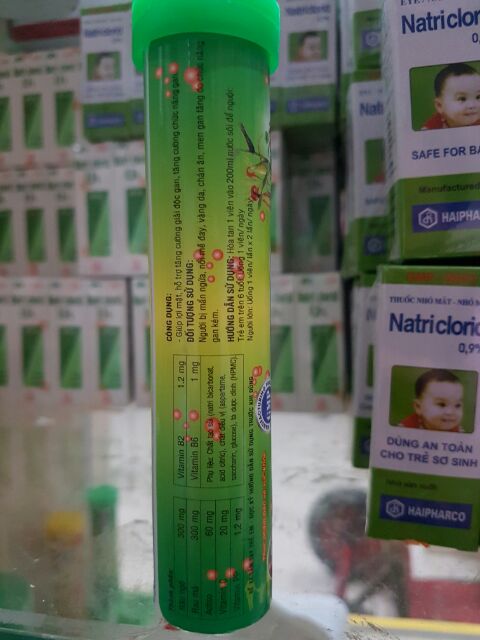 Viên sủi uống Actiso Râu ngô rau má Đại Y (tuýp 20 viên) | BigBuy360 - bigbuy360.vn