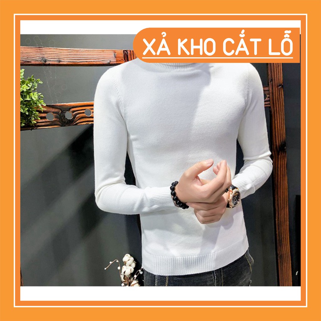 Áo len cổ lọ Quảng Châu có size >75kg - aolennamhadinh