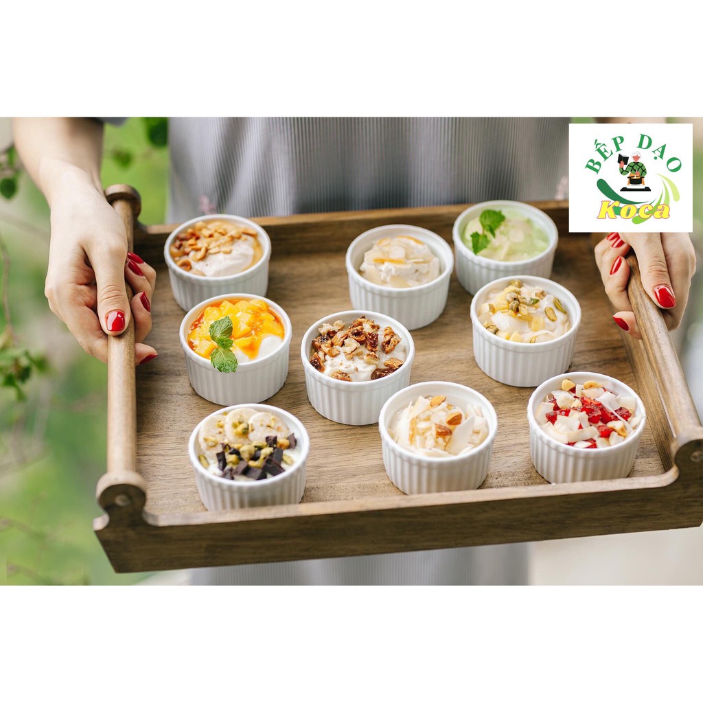 Set Nguyên Liệu Làm Kem Gelato 3 Vị Thủ Công Không Cần Máy Kèm Công Thức - Bếp Dạo Koca