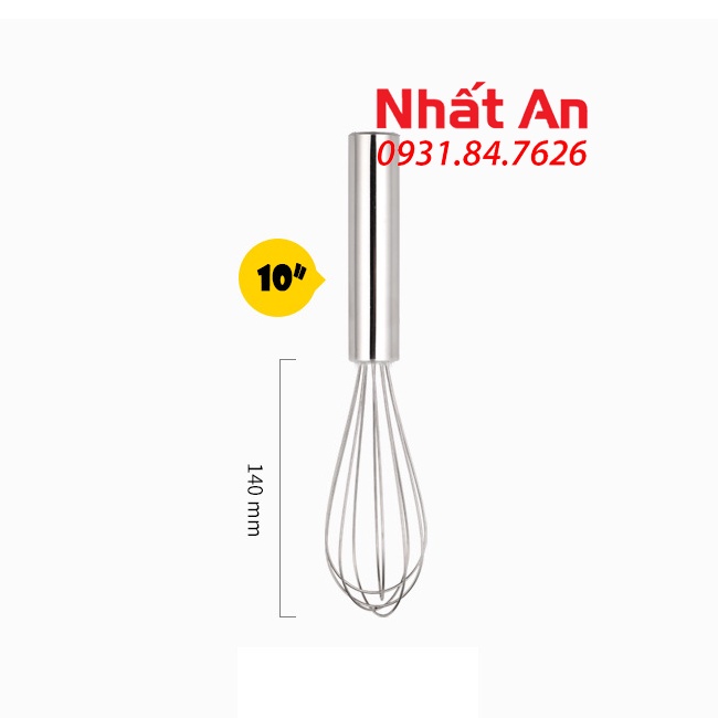 Dụng cụ đánh trứng inox cầm tay/ Whisk/ Phới đánh trứng