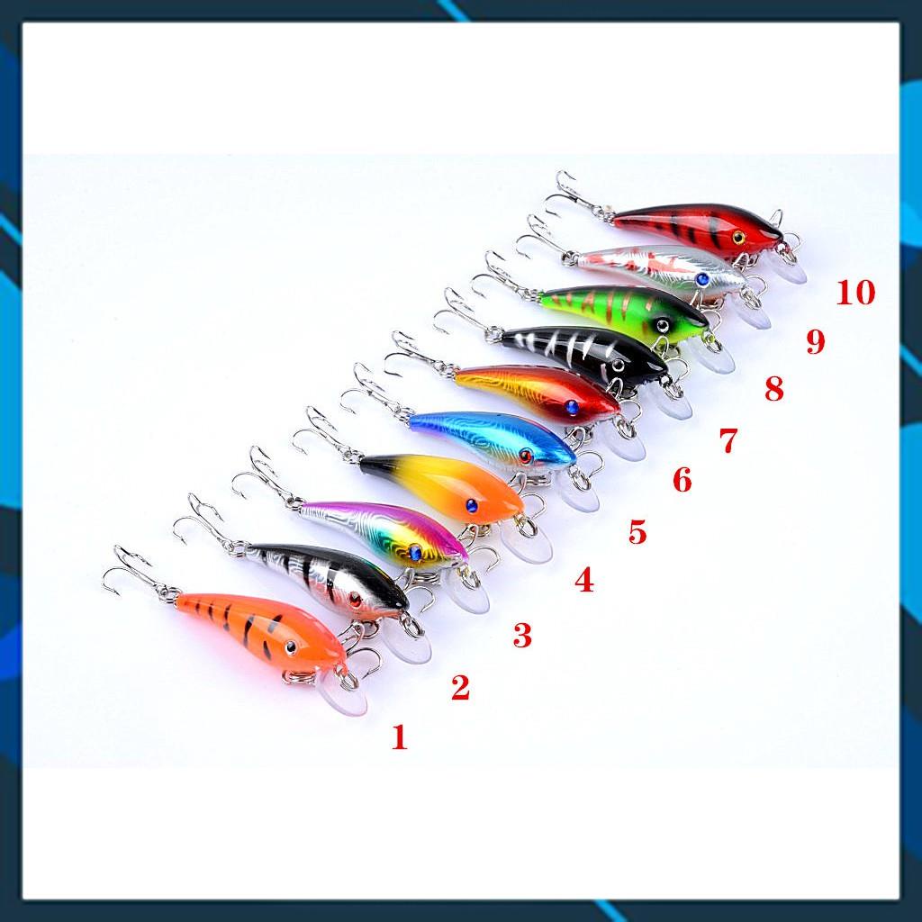 [Chất Lượng] Mồi Câu Cá Giả_ Mồi Câu Lure Mino Đồ Câu Lure dài 5,7cm nặng 4,4g _ Lure _07