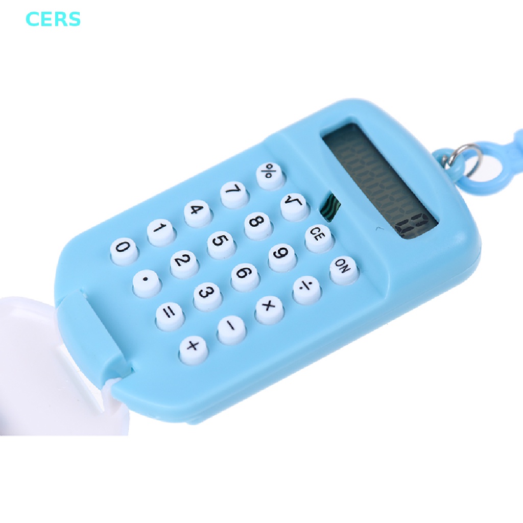 Máy Tính Bỏ Túi Kích Thước Nhỏ Gọn Kèm Móc Khóa RS