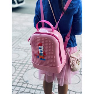 Balo cho bé mẫu giáo Kết Hợp Trò Chơi Lắp Ghép/Balo 2 Trong 1/Balo vừa học vừa chơi (có sẵn)