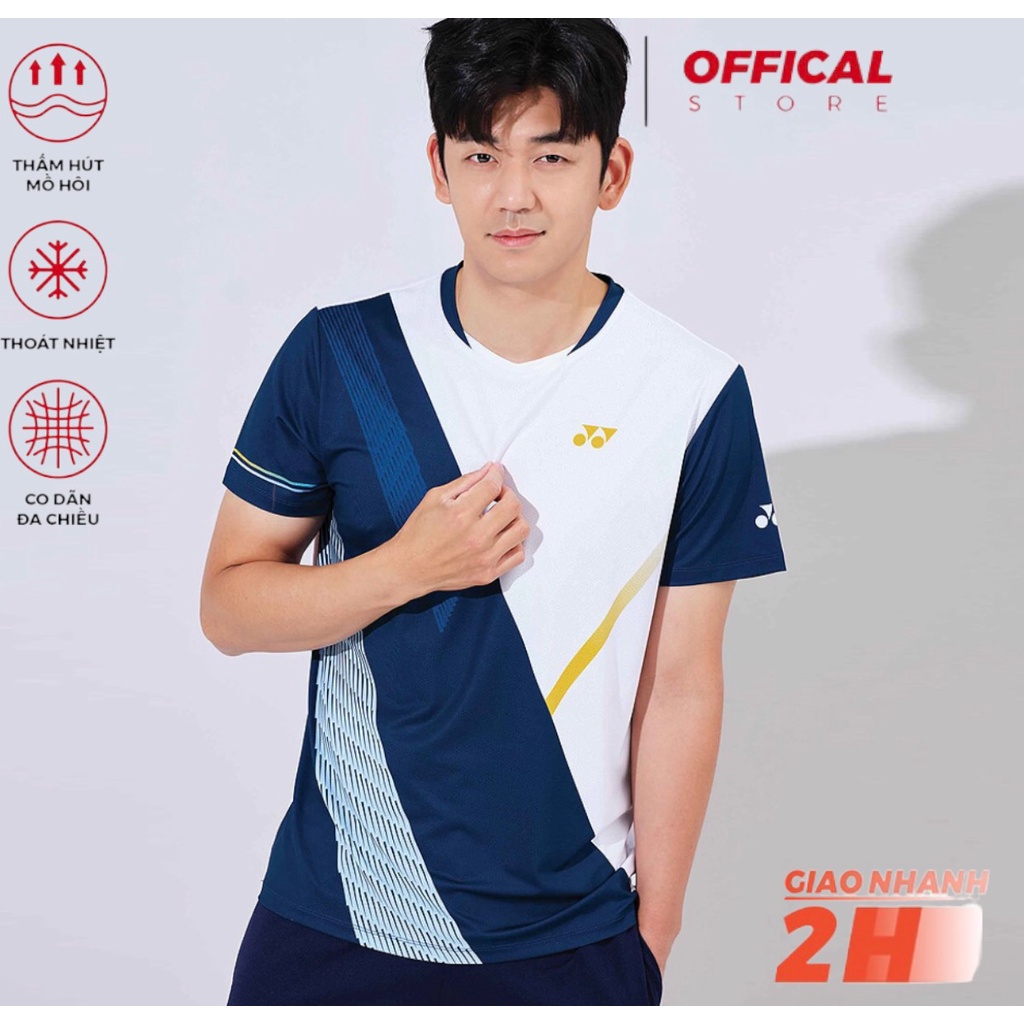 Áo Cầu Lông Yonex Lee Yong Dae Chuyên Nghiệp Mới Nhất Mùa Giải 2022 Dùng Trong Tập Luyện Và Thi Đấu Cầu Lông