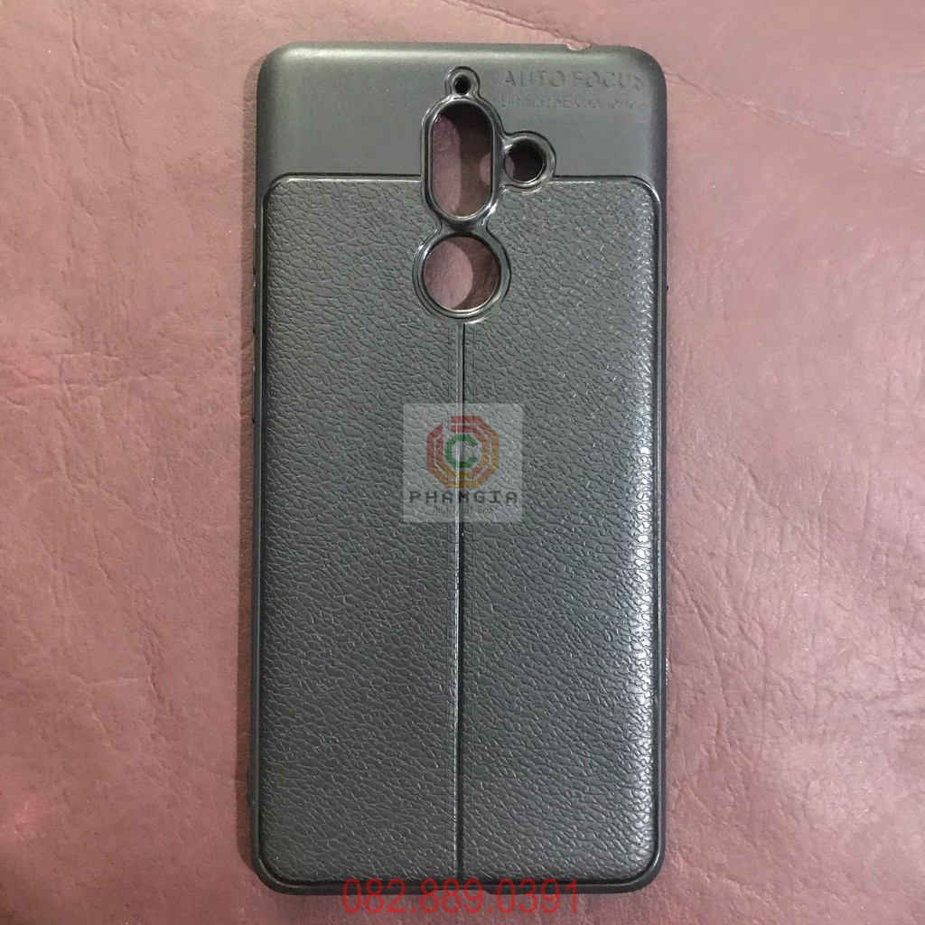 Ốp lưng Nokia 7+ ( 7 plus) loại dẻo đen tpu, dẻo đen giả da, dẻo trong suốt bền đẹp