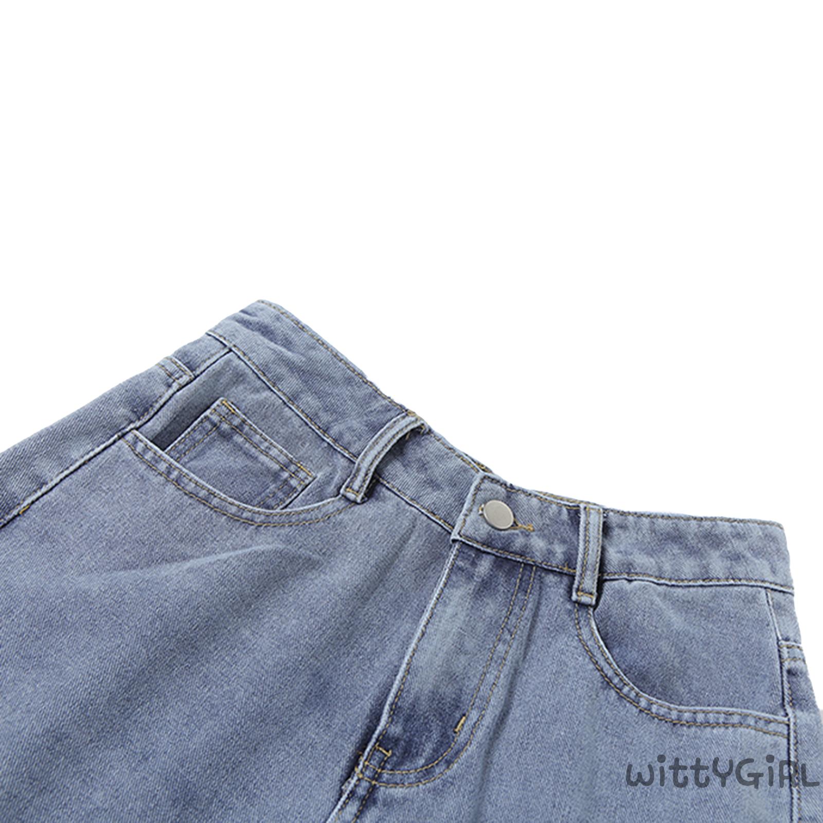 Quần Jeans Dài Ống Rộng Thời Trang Dành Cho Nữ | BigBuy360 - bigbuy360.vn