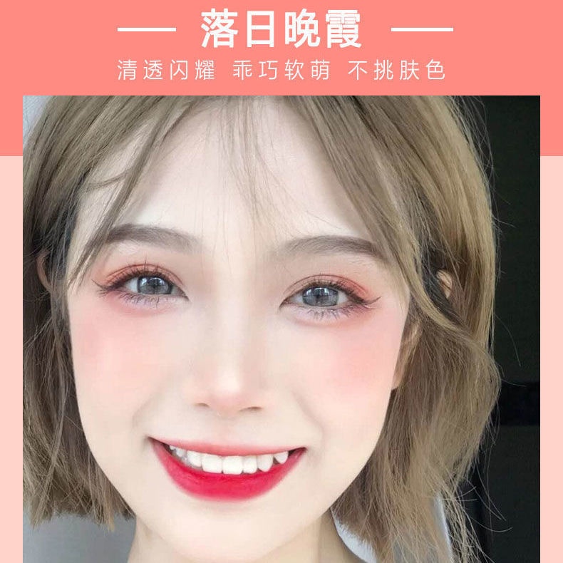 [Hàng mới về] Bảng phấn mắt màu hoàng hôn ánh nhũ ngọc trai kháng nước cho học sinh