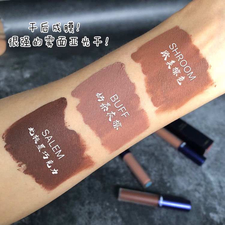 Son Kem Tông Màu Nâu Nâu Đất Trang Điểm Phong Cách Âu Mỹ