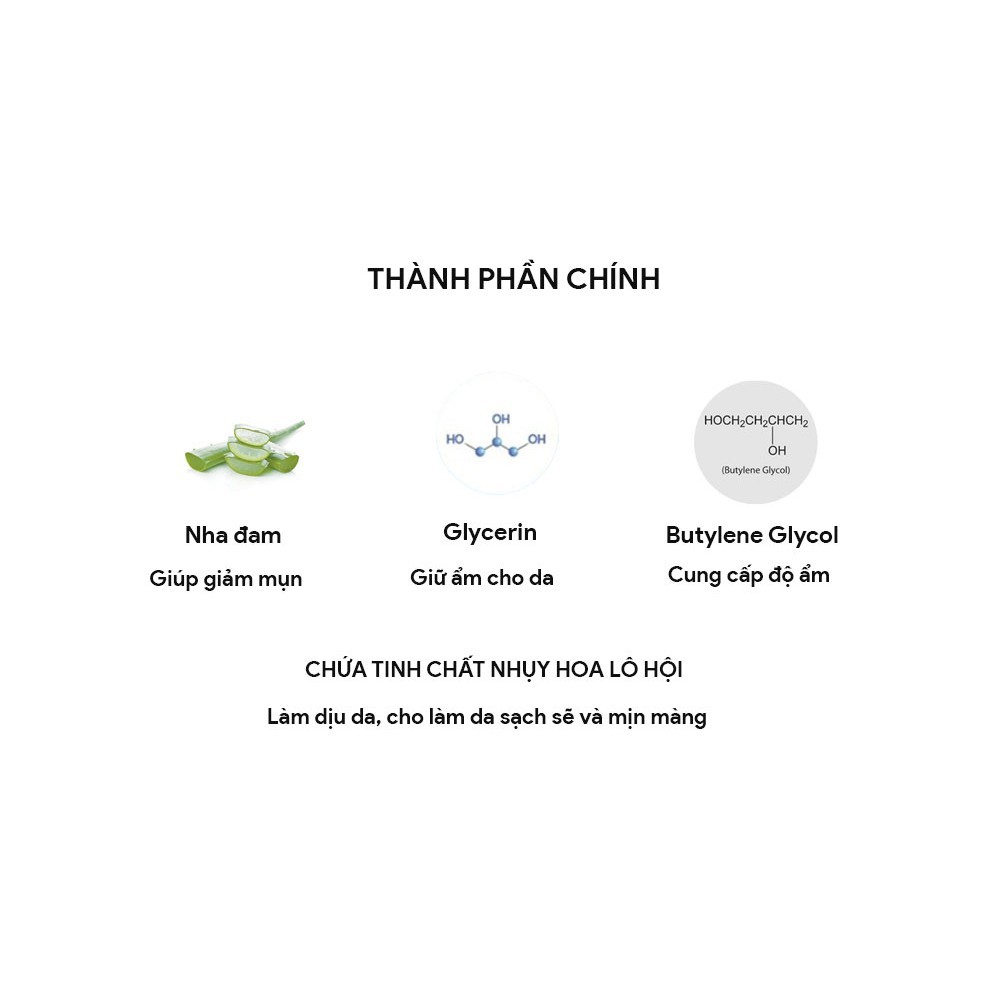 [Hàng Chính Hãng] Sữa rửa mặt trắng da - Sữa rửa mặt tinh chất nhụy hoa Lô Hội điều hòa độ axit của da Whisis Hàn Quốc