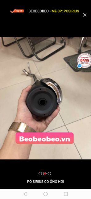 Pô sirius ông hơi